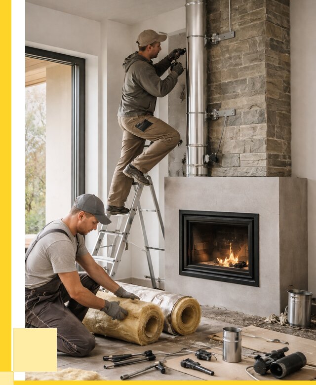 Монтаж дымоходов для каминов в Нижнеудинске от 15257 р. ЭриданНжк