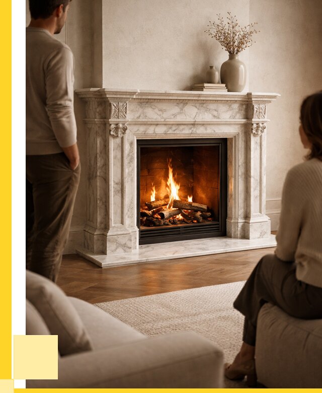 Мраморные камины под ключ в Нижнеудинске от 254275 р. | ЭриданНжк