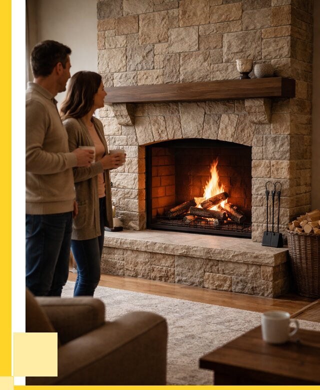 Каменные камины на заказ в Нижнеудинске от 183078 р. | ЭриданНжк