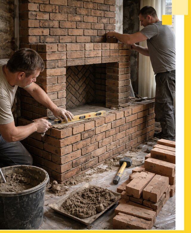 Изготовление и установка кирпичных каминов в Нижнеудинске