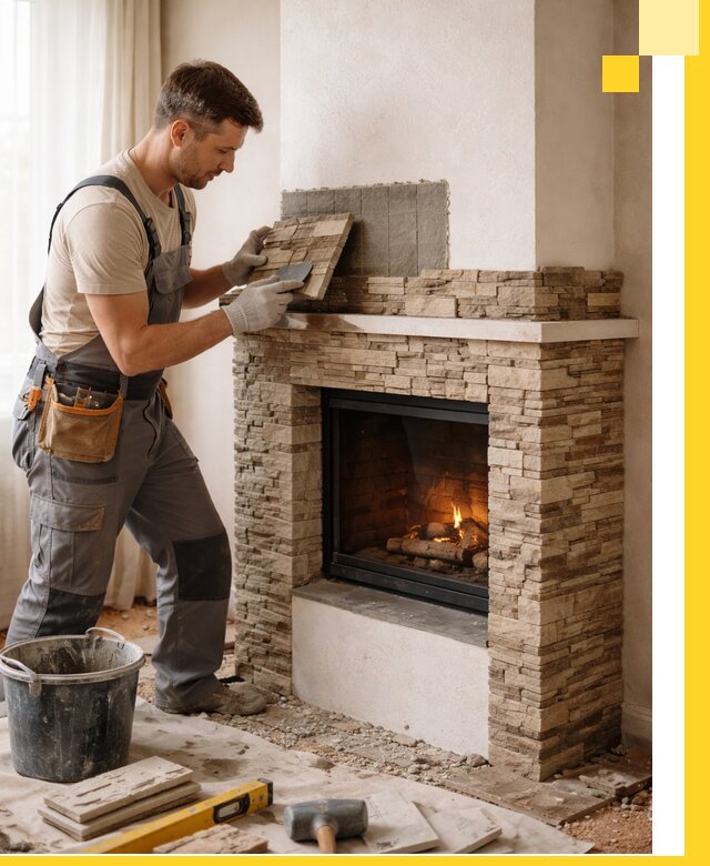 Изготовление и монтаж каминов для дома под ключ в Нижнеудинске