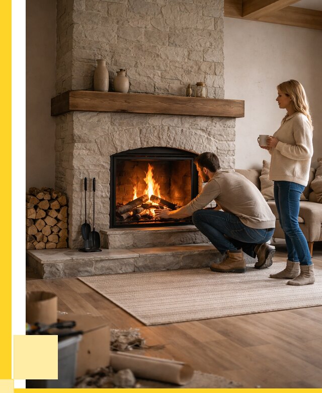 Камины для загородного дома в Нижнеудинске от 355985 р., ЭриданНжк