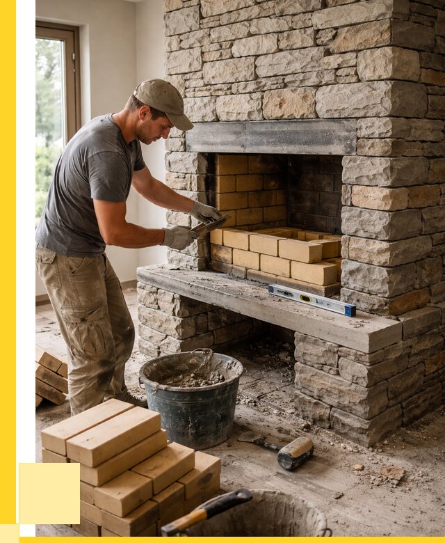 Кладка каминов и камина в Нижнеудинске от 25428 р. ЭриданНжк