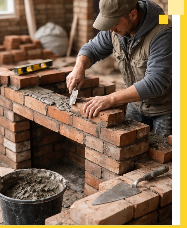 Кладка каминов под ключ в Нижнеудинске профессиональная отделка и монтаж