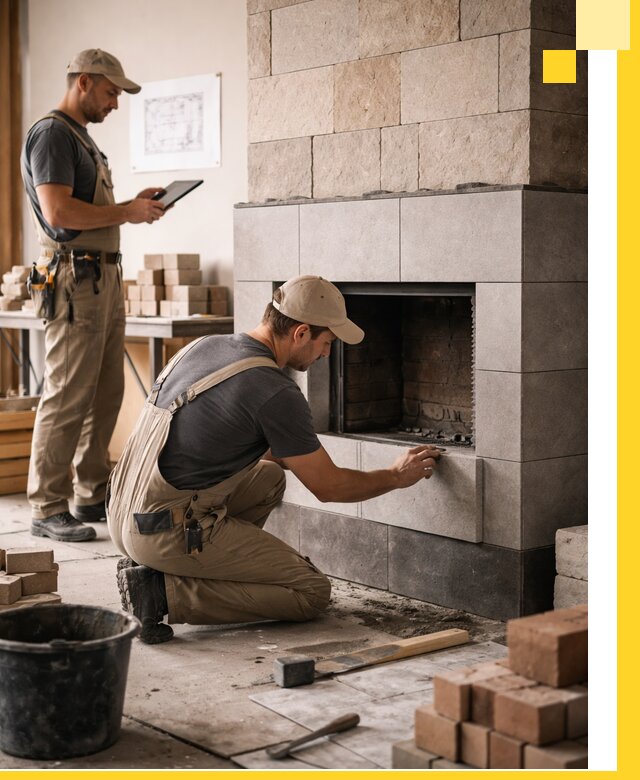 Индивидуальные проекты каминов и каминных систем в Нижнеудинске