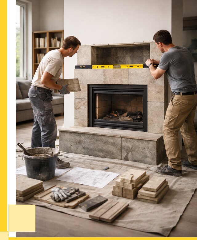 Монтаж каминов и установка в Нижнеудинске от 45770 р. | ЭриданНжк