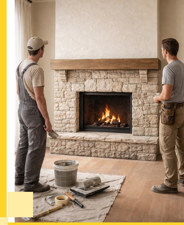 Отделка каминов в Нижнеудинске от 6611 р. под ключ | ЭриданНжк