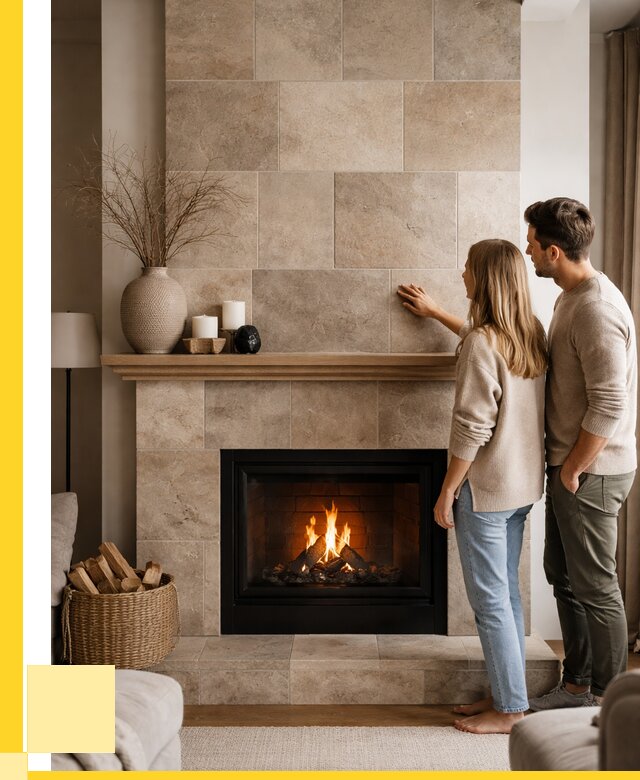 Облицовка каминов керамогранитом в Нижнеудинске от 4577 р. | ЭриданНжк