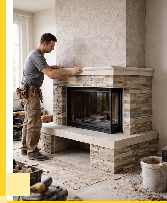 Изготовление каминов под ключ в Нижнеудинске от 152565 р. | ЭриданНжк