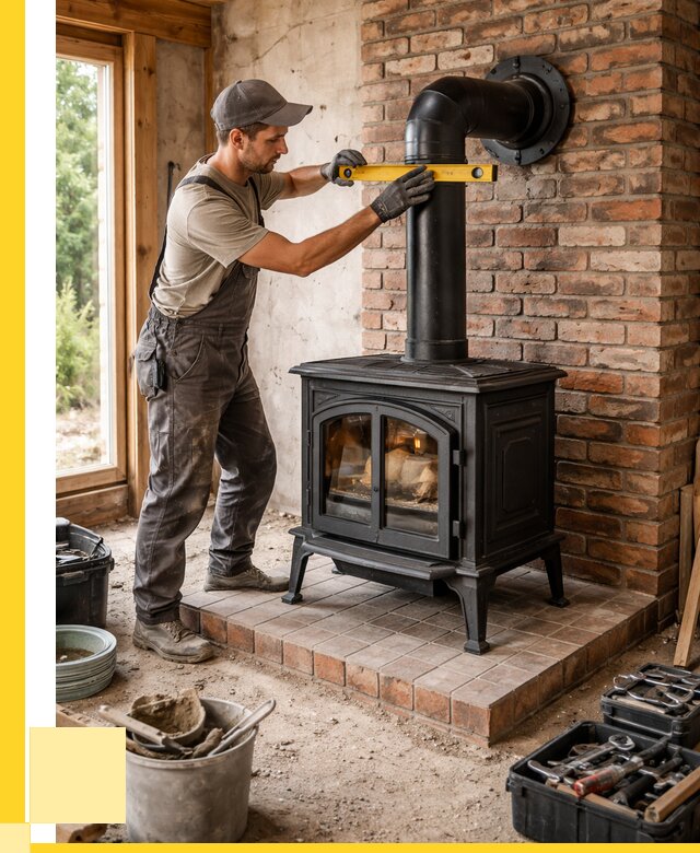 Монтаж печей установка банной печи в Нижнеудинске от 15257 р. | ЭриданНжк