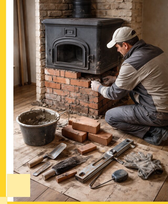 Ремонт печей в Нижнеудинске от 12205 р., услуги печника ЭриданНжк