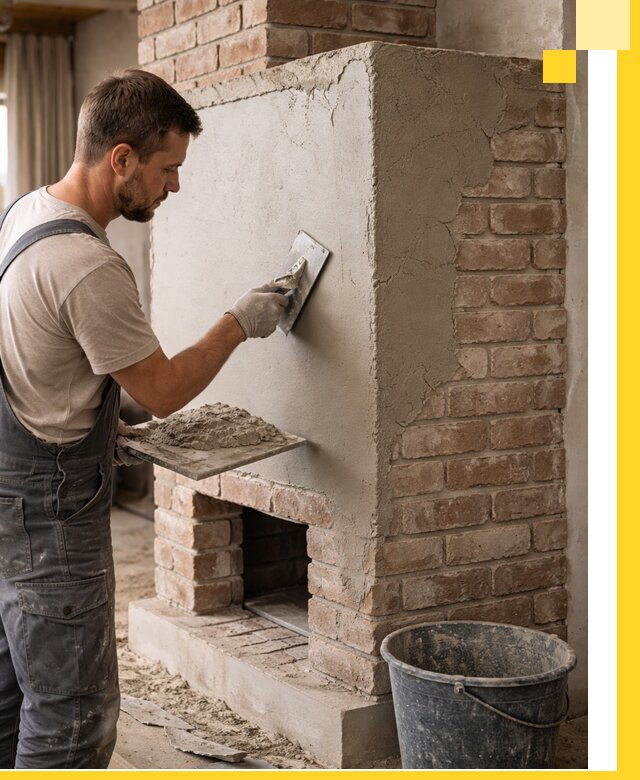 Отделка печей и облицовка каминов в Нижнеудинске под ключ