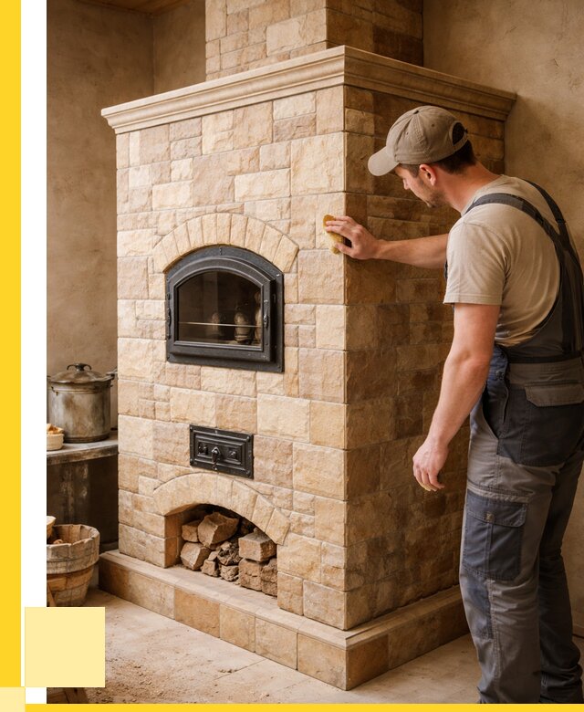 Облицовка печей в Нижнеудинске от 4577 р. под ключ | ЭриданНжк