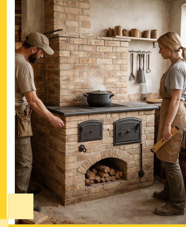 Варочно отопительные печи в Нижнеудинске от 91539 р. | ЭриданНжк