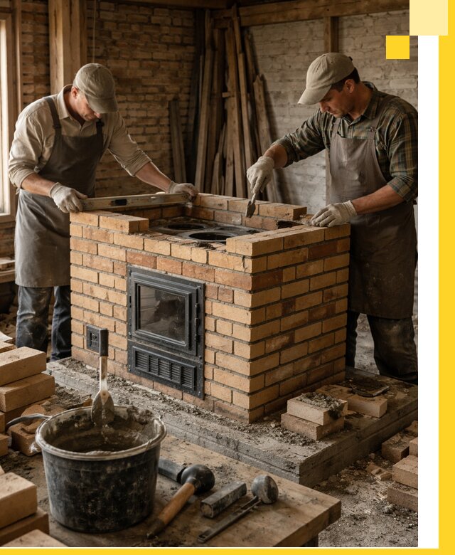 Изготовление и установка варочных печей под ключ в Нижнеудинске