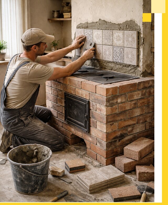 Печи с плитой на заказ монтаж гарантия и сервис в Нижнеудинске