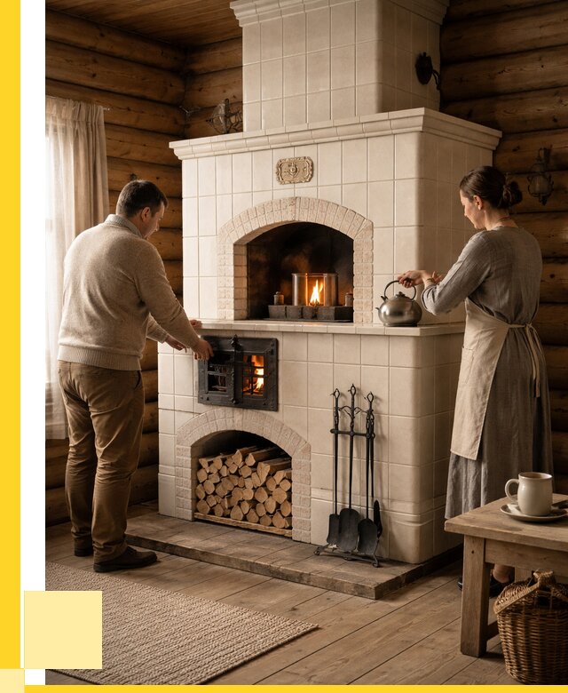 Русские печи в Нижнеудинске: установка от 152565 р. ЭриданНжк