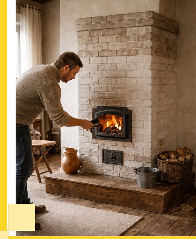 Печь голландка из кирпича в Нижнеудинске от 86454 р. | ЭриданНжк