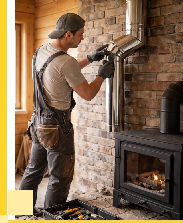 Монтаж дымоходов для печей в Нижнеудинске от 7628 р. | ЭриданНжк