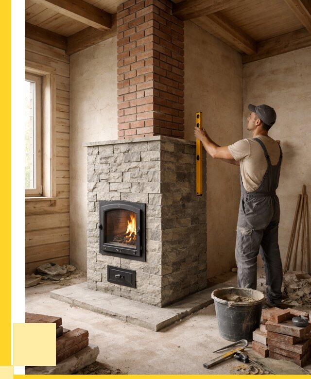 Печи и дымоходы под ключ в Нижнеудинске от 45770 р., ЭриданНжк