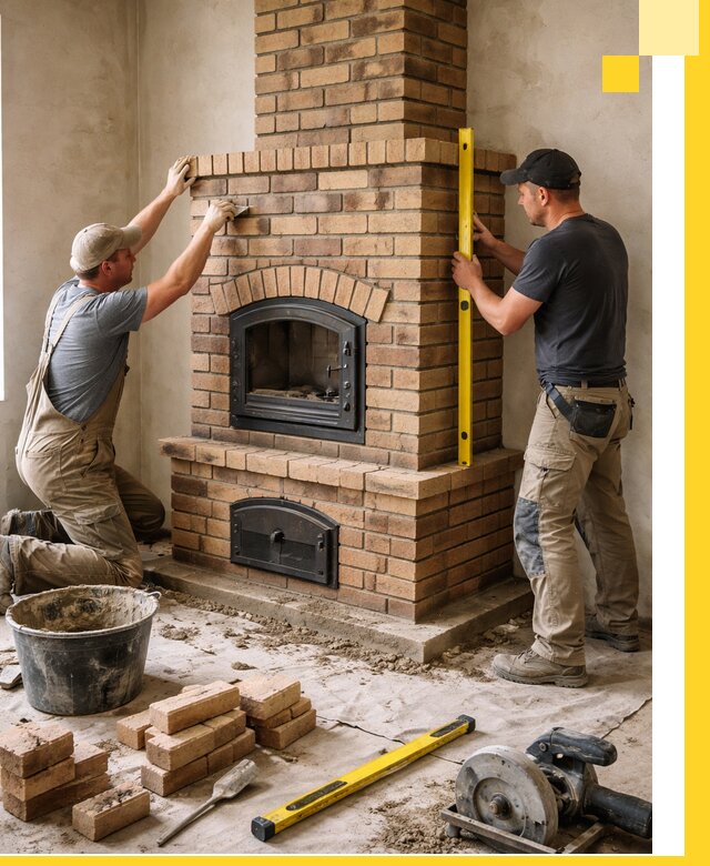 Продажа и установка печей и каминов для дома под ключ в Нижнеудинске