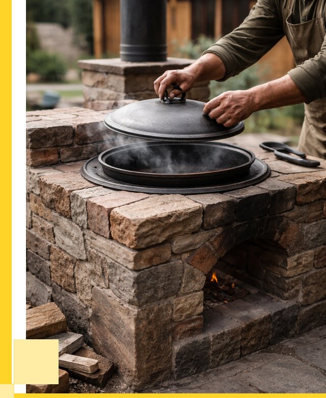 Печи для казана в Нижнеудинске по цене от 18308 р. | ЭриданНжк