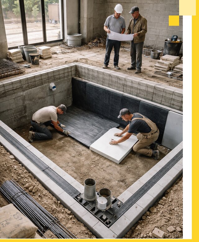 Проекты частных и общественных бассейнов под ключ в Нижнеудинске