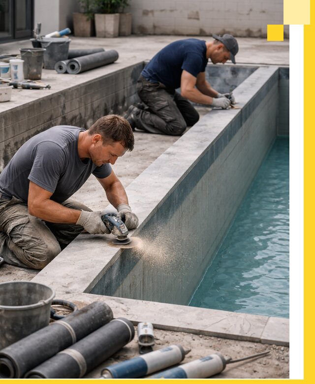 Профессиональный ремонт бассейнов под ключ в Нижнеудинске