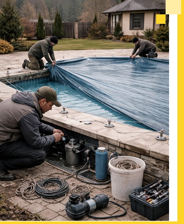 Консервация бассейнов в Нижнеудинске: подготовка к длительному хранению