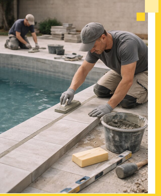 Отделка бассейнов в Нижнеудинске: декоративная отделка и гидроизоляция