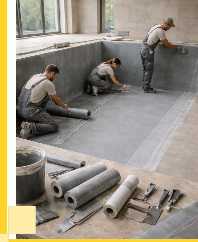 Гидроизоляция бассейнов в Нижнеудинске от 2034 р., ЭриданНжк