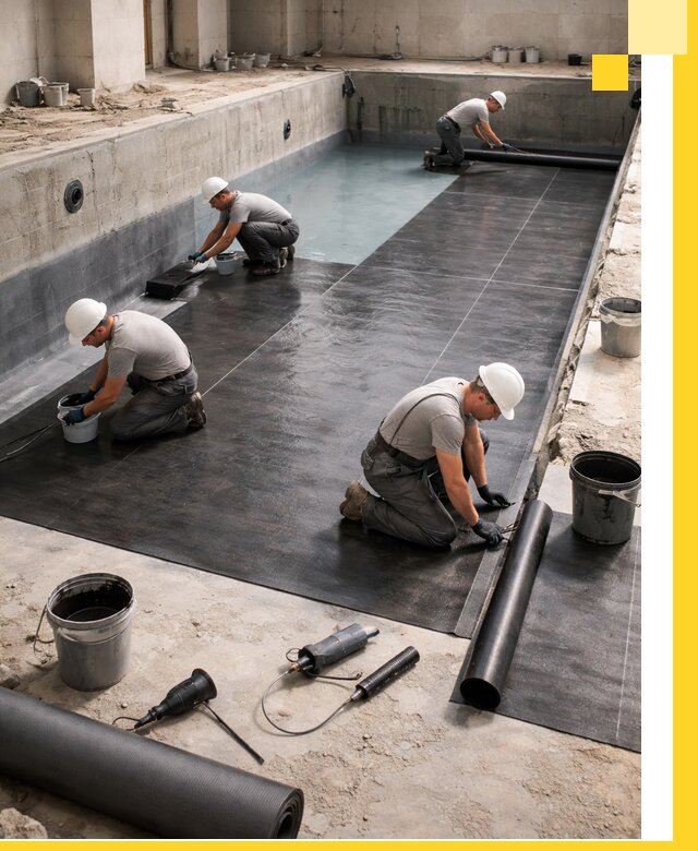 Профессиональная гидроизоляция бассейнов и чаш в Нижнеудинске под ключ