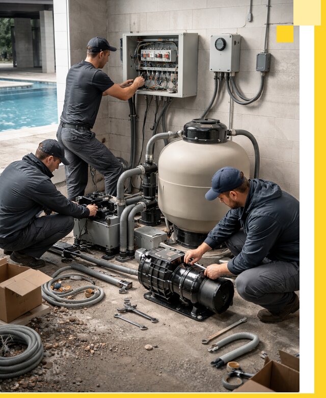 Профессиональный монтаж оборудования для бассейнов в Нижнеудинске