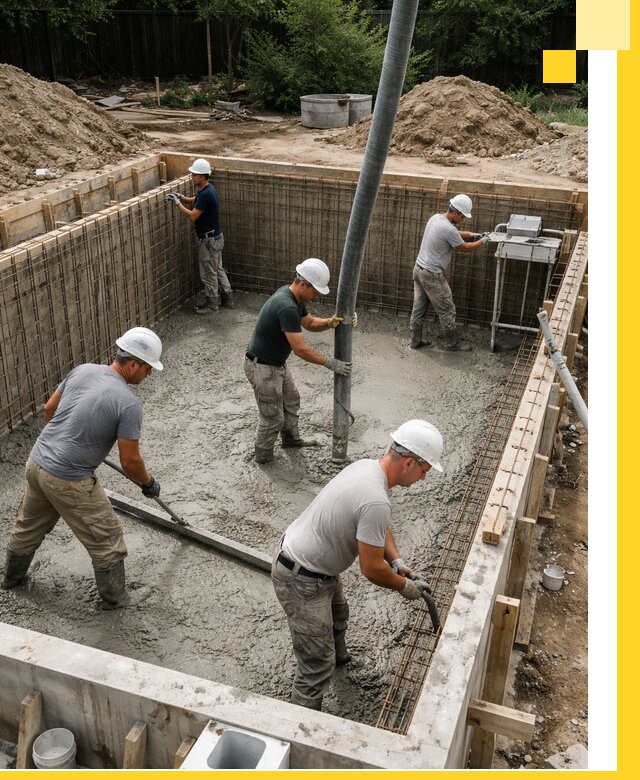 Строительство бетонных бассейнов под ключ в Нижнеудинске