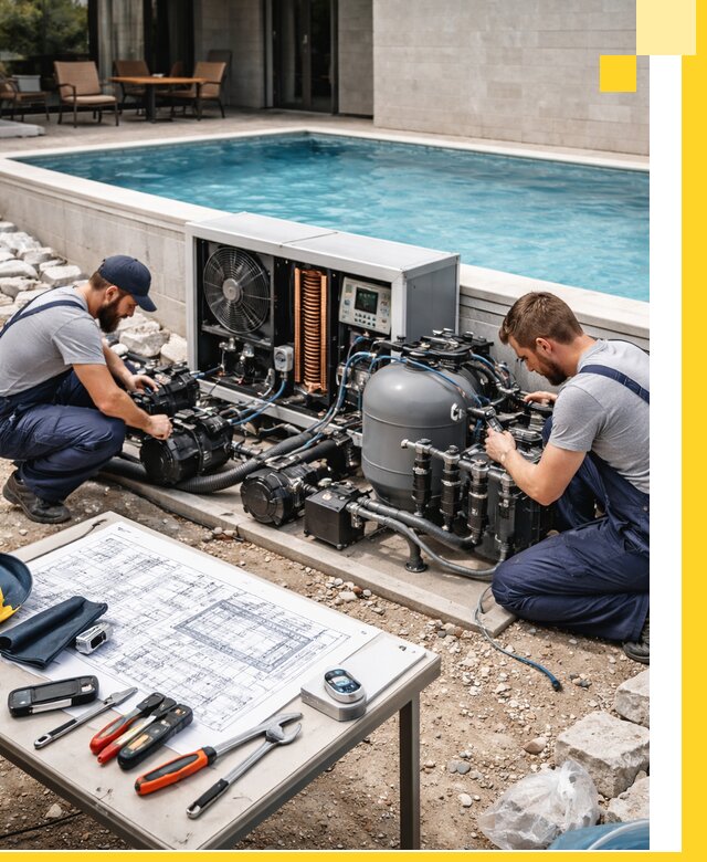 Проектирование и монтаж бассейнов с подогревом в Нижнеудинске