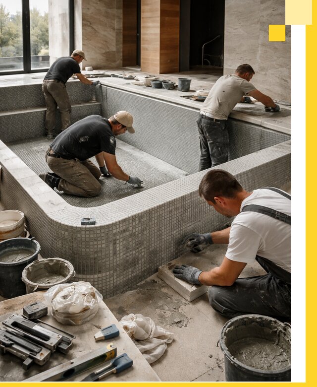 Строительство и установка СПА бассейнов под ключ в Нижнеудинске