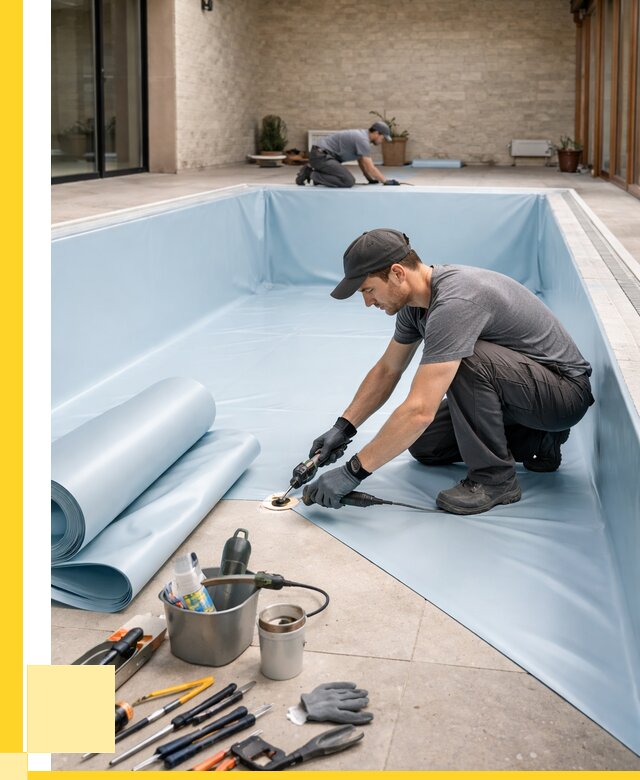 Пленка ПВХ для бассейнов в Нижнеудинске от 2543 р. | ЭриданНжк