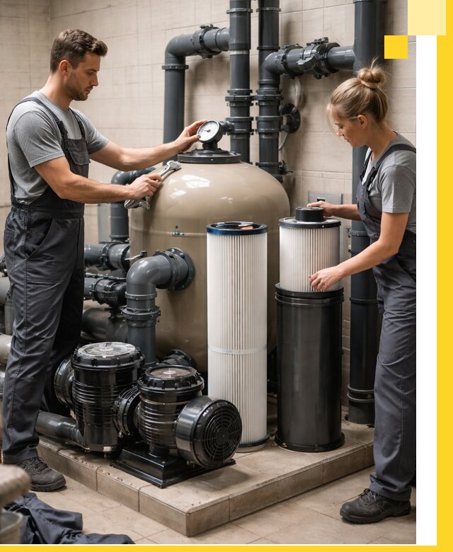 Фильтры и системы фильтрации для бассейнов в Нижнеудинске