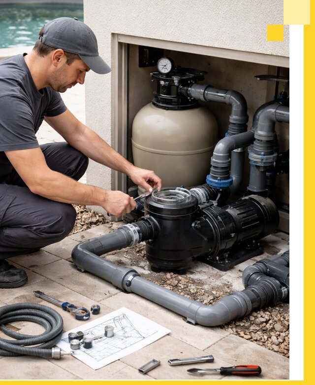 Поставка, монтаж и сервис насосов для бассейнов в Нижнеудинске