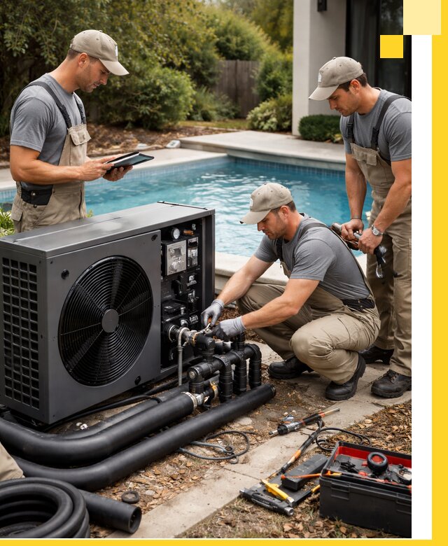 Проектирование и установка тепловых насосов для бассейнов в Нижнеудинске