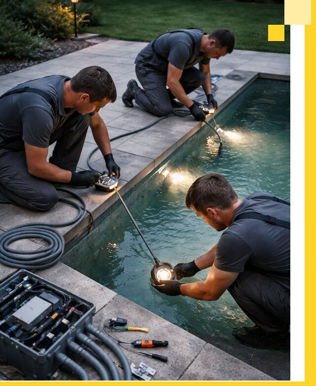 Профессиональное освещение бассейнов в Нижнеудинске: дизайн и монтаж