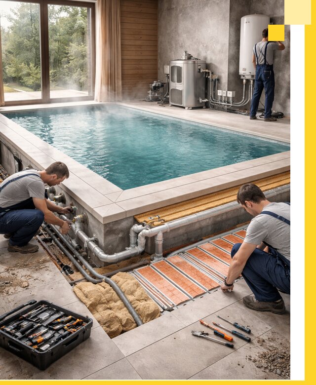 Проектирование и строительство тёплых бассейнов в Нижнеудинске