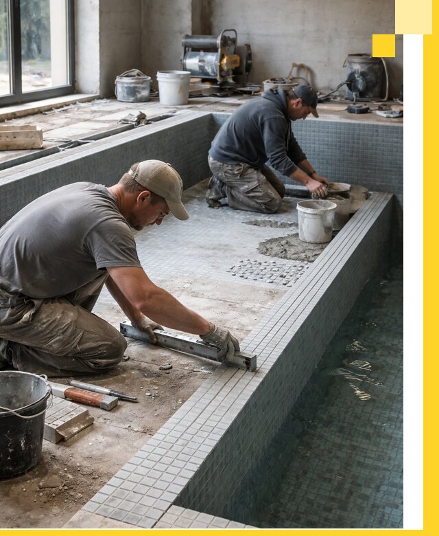 Строительство бассейна в частном доме в Нижнеудинске под ключ