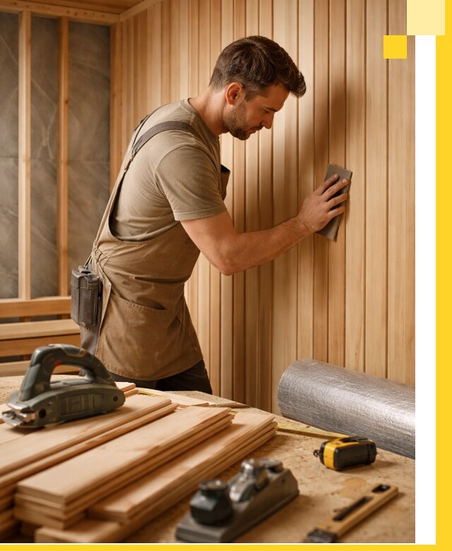 Профессиональная отделка саун и парных под ключ в Нижнеудинске