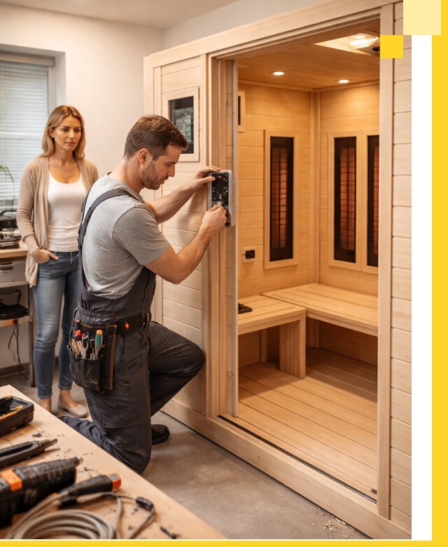 Инфракрасные сауны под ключ в Нижнеудинске продажа и установка