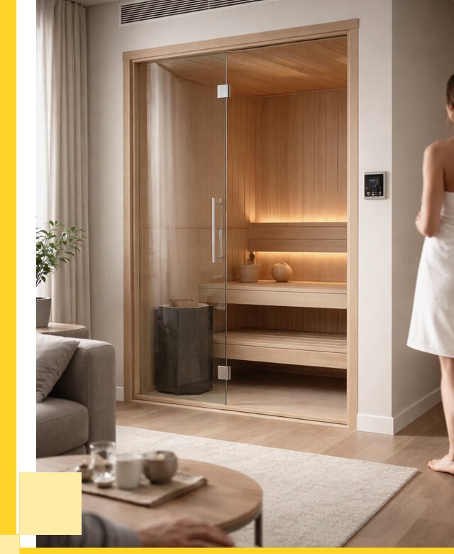 Сауна в квартире под ключ в Нижнеудинске от 122052 р. ЭриданНжк