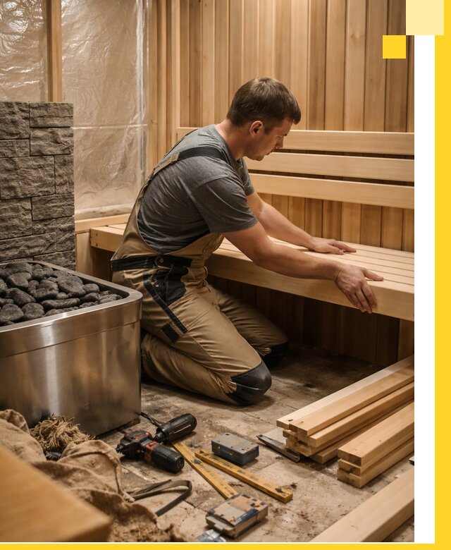 Сауны для дома под ключ с проектированием и монтажом в Нижнеудинске