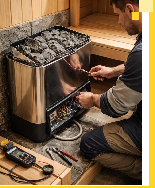 Продажа и установка электрокаменок для саун в Нижнеудинске