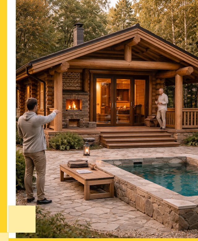 Проекты бань и хамам в Нижнеудинске от 25428 р. | ЭриданНжк