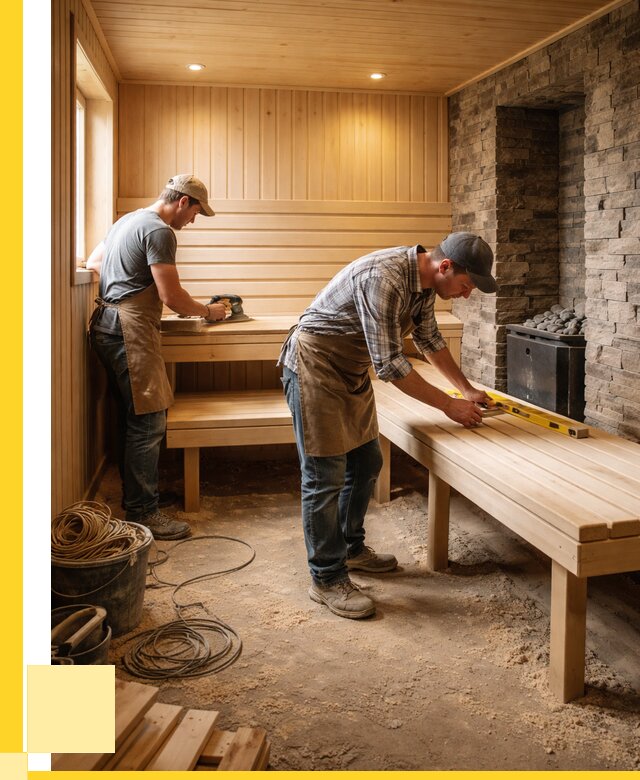 Отделка бани в Нижнеудинске: внутренняя отделка от 3051 р. | ЭриданНжк